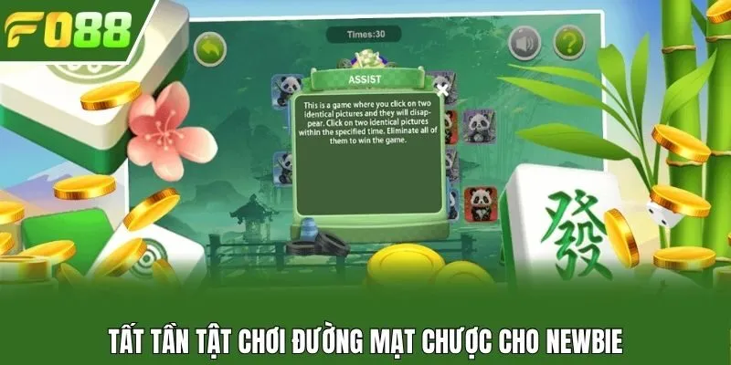 Tất tần tật chơi đường mạt chược cho newbie