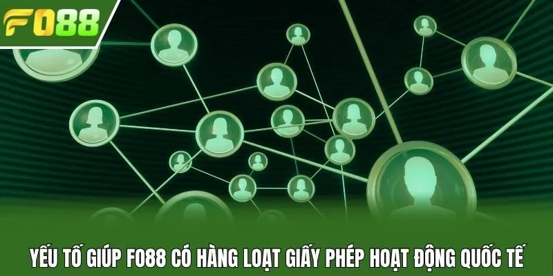 Yếu tố giúp Fo88 có hàng loạt giấy phép hoạt động quốc tế
